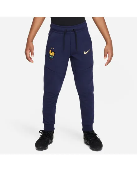 Pantalon Enfant plus âgé FFF B NSW TECH FLC PANT Bleu