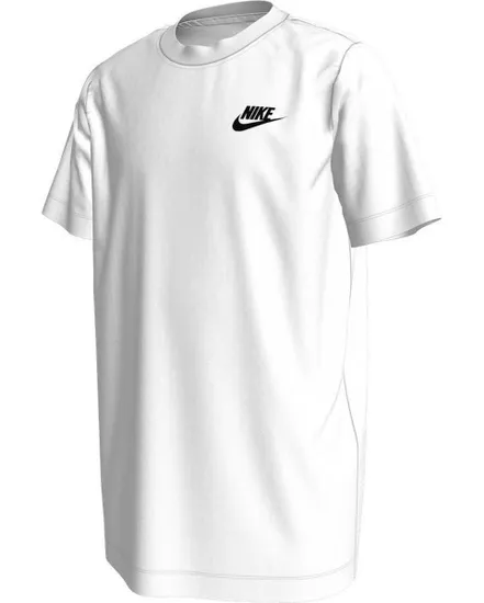 T-shirt manches courtes Enfant Nike B NSW TEE EMB FUTURA Blanc Sport 2000