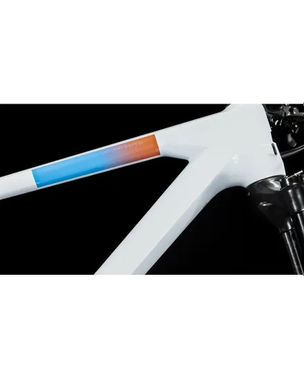 VTT semi rigide Unisexe REACTION C:62 PRO Blanc/Bleu/Rouge