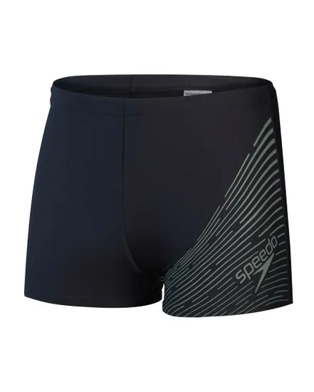 Short de bain Homme ECO MEDLEY LOGO AQSH Noir