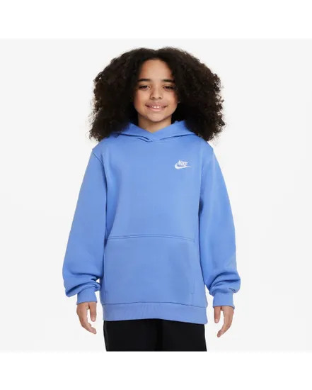 Sweat à capuche Enfant plus agé K NSW CLUB FLC HDY LBR Bleu