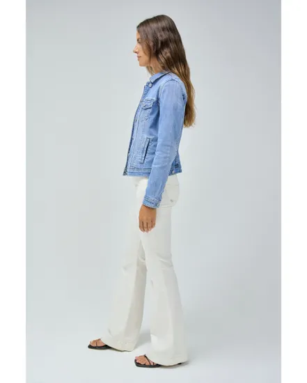 Veste en jean Femme DENIM TRUCKER JACKET Bleu