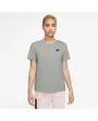 T-shirt manches courtes Femme W NSW TEE CLUB Gris