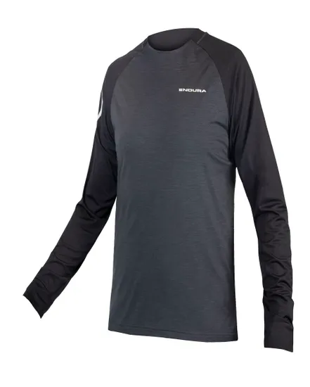 Maillot manches longues Homme SINGLETRACK Gris