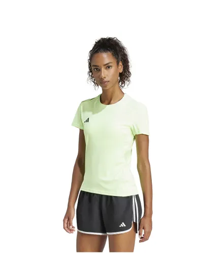 T-shirt Femme ADIZERO E TEE Vert