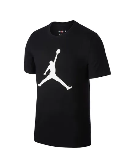 T-Shirt de Basketball homme M J JUMPMAN SS CREW Noir