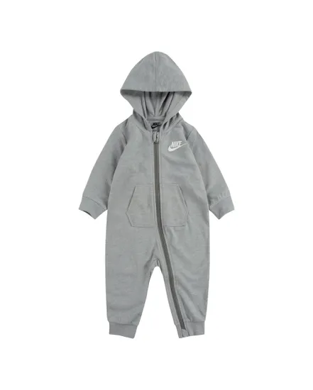 Combinaison Bébé NKN BABY FRENCH TERRY COVERALL Gris