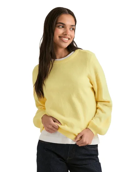 Pull Femme PCNAOMI LS O Neck Knit Noos BC