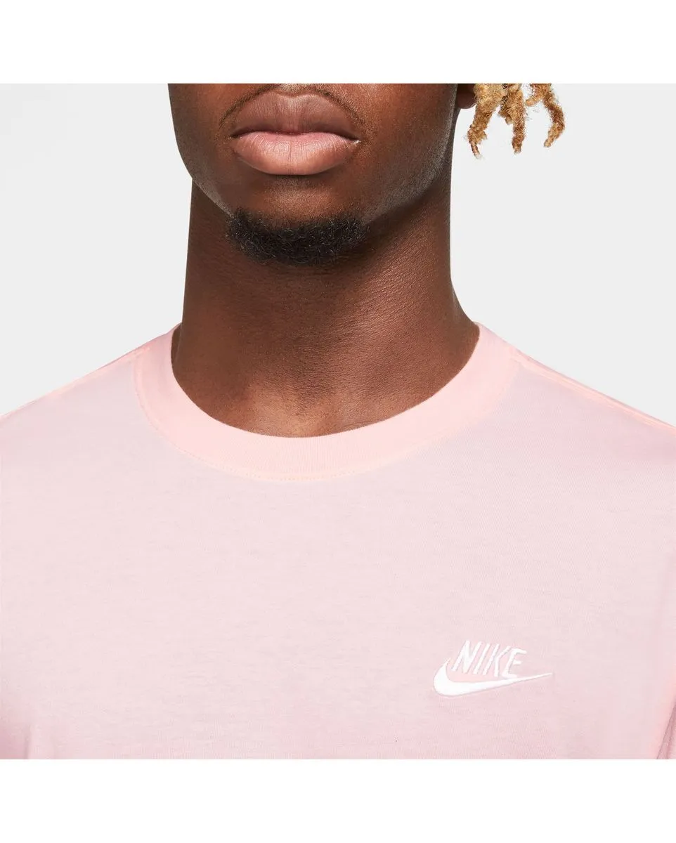 T-shirt manches courtes Homme Nike M NSW CLUB TEE Rose Sport 2000