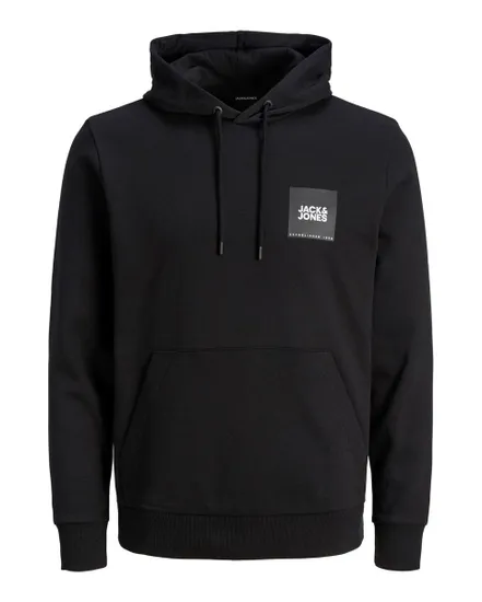 Sweatshirt à capuche manches longues Homme 12213245 Noir