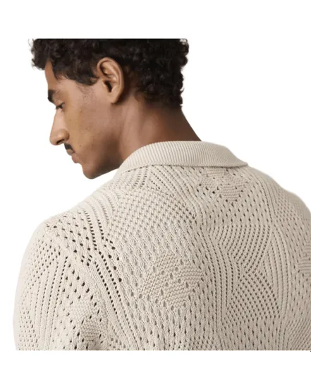 Chemise Camp Sweater Homme Beige