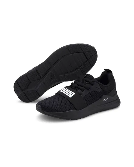 Chaussures de sport enfant JR WIRED RUN Noir