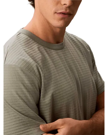 T-shirt Homme SS Textured Stripe C