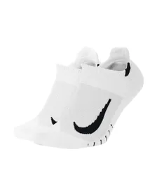 2 paires de chaussettes unisexe U NK MLTPLIER NS 2PR Blanc