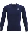 T-Shirt ML Homme UA HG ARMOUR COMP LS Bleu