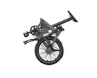 Vélo électrique urbain pliant AFTERNOON PRO Gris Anthracite