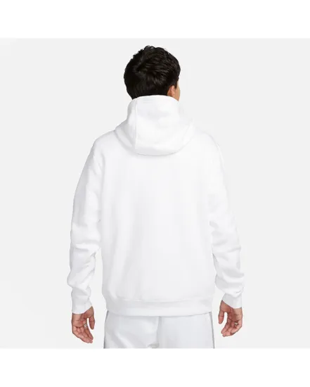 Sweat à capuche Homme M NSW SP FLC HOODIE BB Blanc