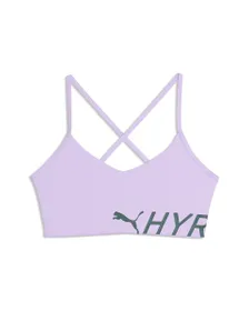 Brassière Femme W PUMA X HYROX STRAPPY PWRMODE BRA Violet