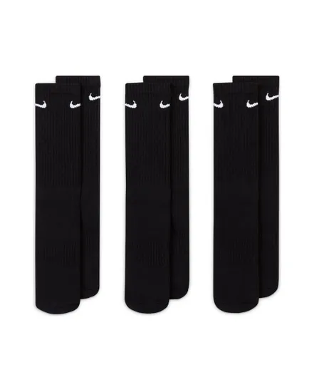 3 paires de chaussettes unisexe EVERYDAY CUSHIONED TRAINING CR Noir