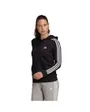 Sweat zip à capuche Femme W 3S FT FZ HD Noir