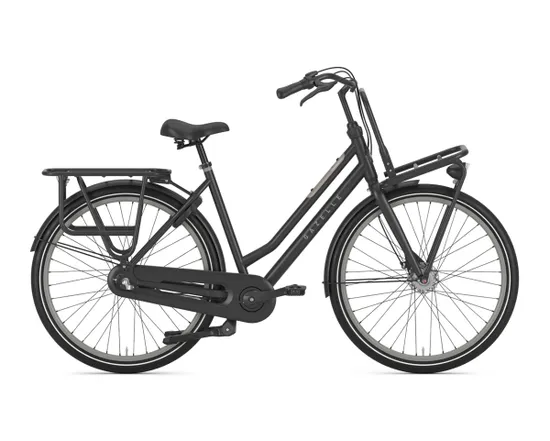 Vélo urbain Unisexe HEAVYDUTYNL 3V Noir