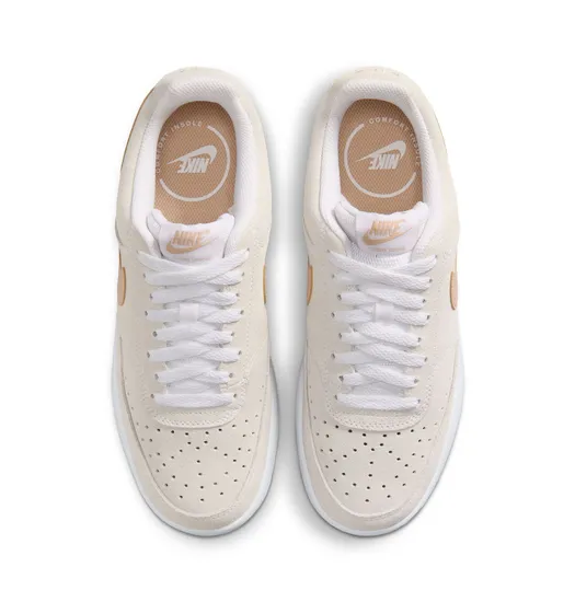 Baskets Femme W NIKE COURT VISION LO SD PRM Beige