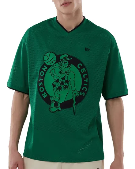 T-Shirt Homme NBA Boston Celtics Vert New Era