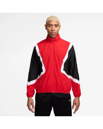 Veste zip Homme M NK DF WVN ICON JKT STRTFV Rouge