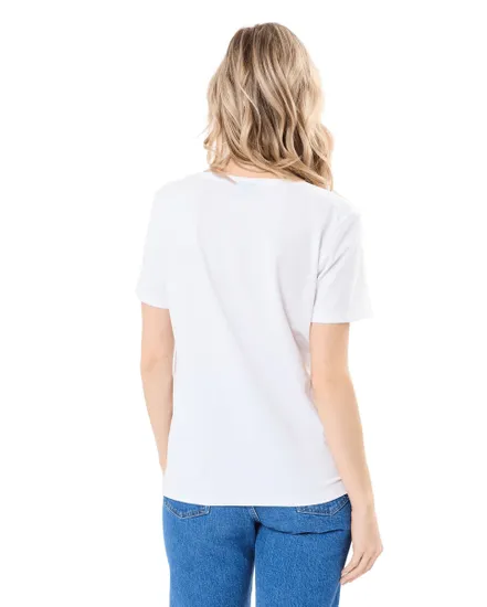 Tee-Shirt Femme PCMILLY Broderie Coeur