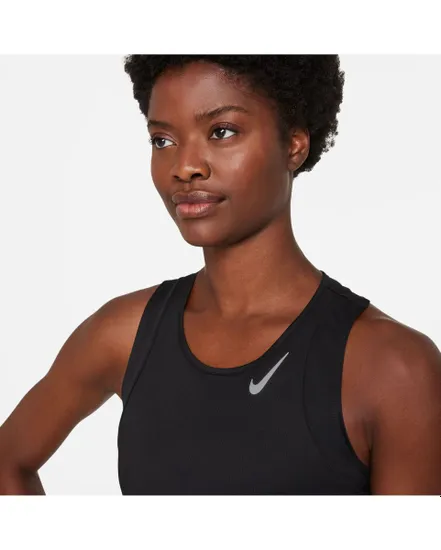 Debardeur de running Femme W NK FAST DF CROP TANK Noir