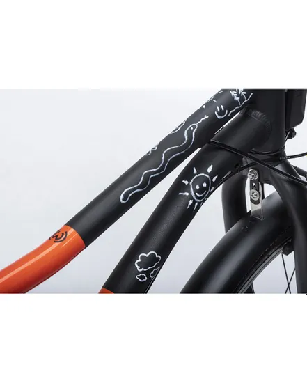 Vélo Enfant DASH 24 EQ Orange/Noir