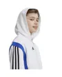 Sweat à capuche Enfant B HD CB Blanc