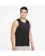 Débardeur de running Homme M NK DF UV RDVN MILER TANK PRT Noir