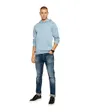 Sweat à capuche Homme WETALK Bleu Clair