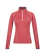 Haut col zip Femme Wmns Yonder Rose