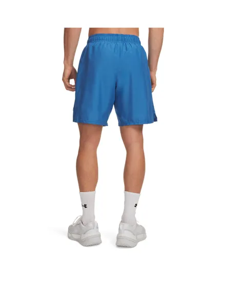 Short Homme UA TECH WOVEN WORDMARK SHORT Bleu