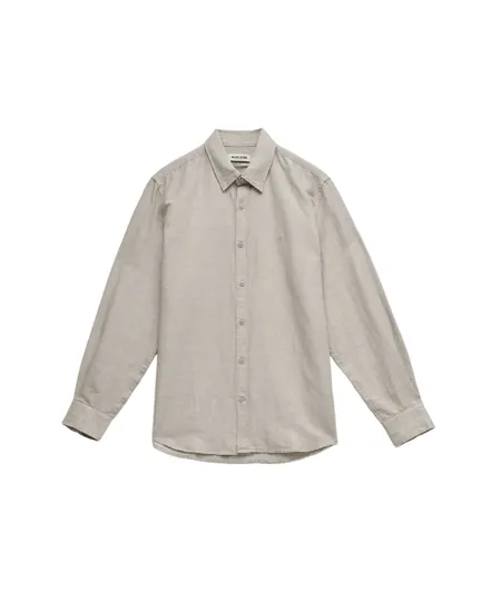 Chemise Homme Coton Lin Regular Fit