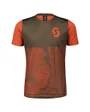 Maillot manches courtes Enfant TRAIL VERTIC 10 JUNIOR Orange/Marron