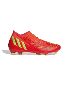 Chaussure de Football Unisexe PREDATOR EDGE.3 FG J Rouge