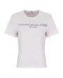 T-shirt Femme Tommy Hilfiger Logo Coton