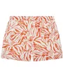 Short De Bain Homme Abstract Floral Bonfire Orange