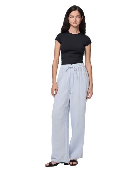 Pantalon Large Femme Pcsastina Hw Wide