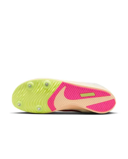 Chaussures d'athlétisme Unisexe NIKE ZOOM RIVAL DISTANCE Beige