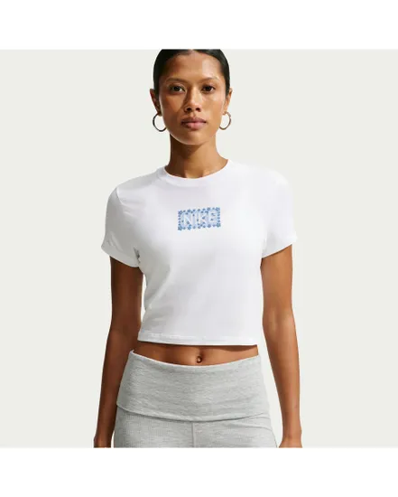 T-shirt Crop Femme Nike Sportswear Chill Knit