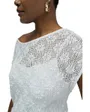 T-Shirt Femme Salsa Dentelle Blanc