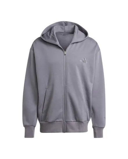 Sweat à capuche Homme M A SZN FL FZ Gris