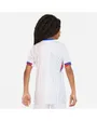 Maillot de football Enfant plus agé FFF Y NK DF STAD JSY SS AW Blanc