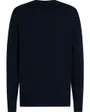 Pull Homme CLASSIC COTTON CABLE CREW NECK Bleu