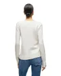 Pull col V Femme VIRIL V-NECK L/S KNIT TOP NOOS Blanc