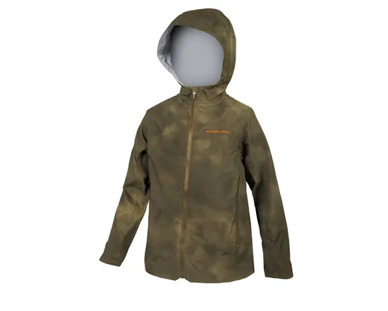 Veste imperméable Enfant MT500 JR WATERPROOF Vert Tweed